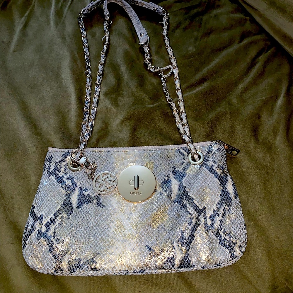 DKNY snakeskin purse